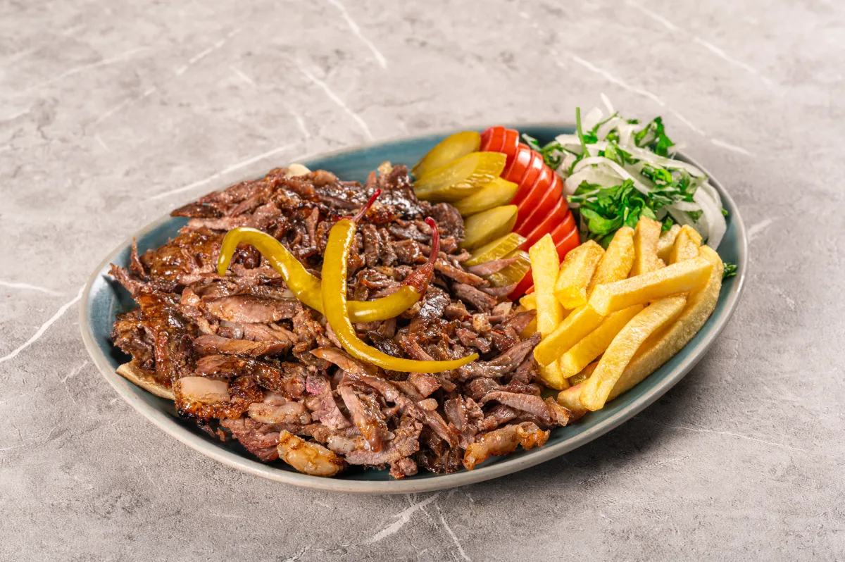 شاورما لحم (1 كغم) — مطعم كباب أربيل العراقي دبي