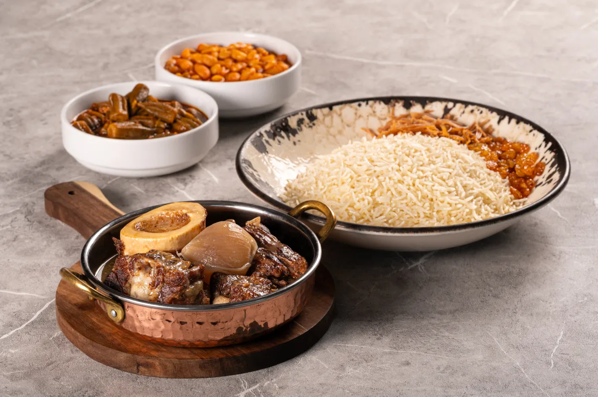 Asaes with Rice