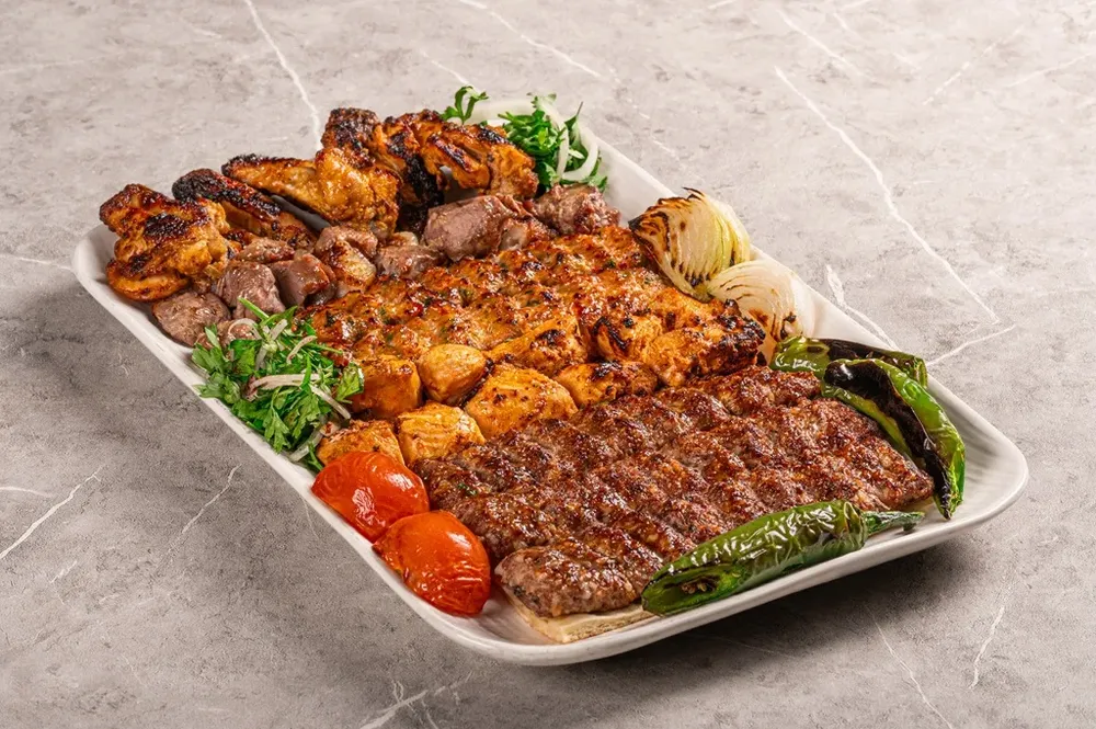 Mixed Grill for 2 pers (8 skewers)